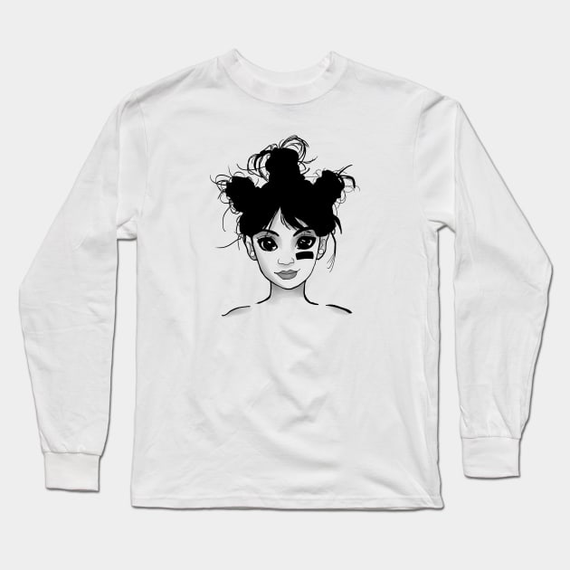 Lisa Lopes Left Eye - TLC Long Sleeve T-Shirt by The Tee Tree